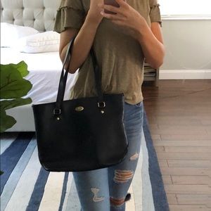 Navy blue Coach purse